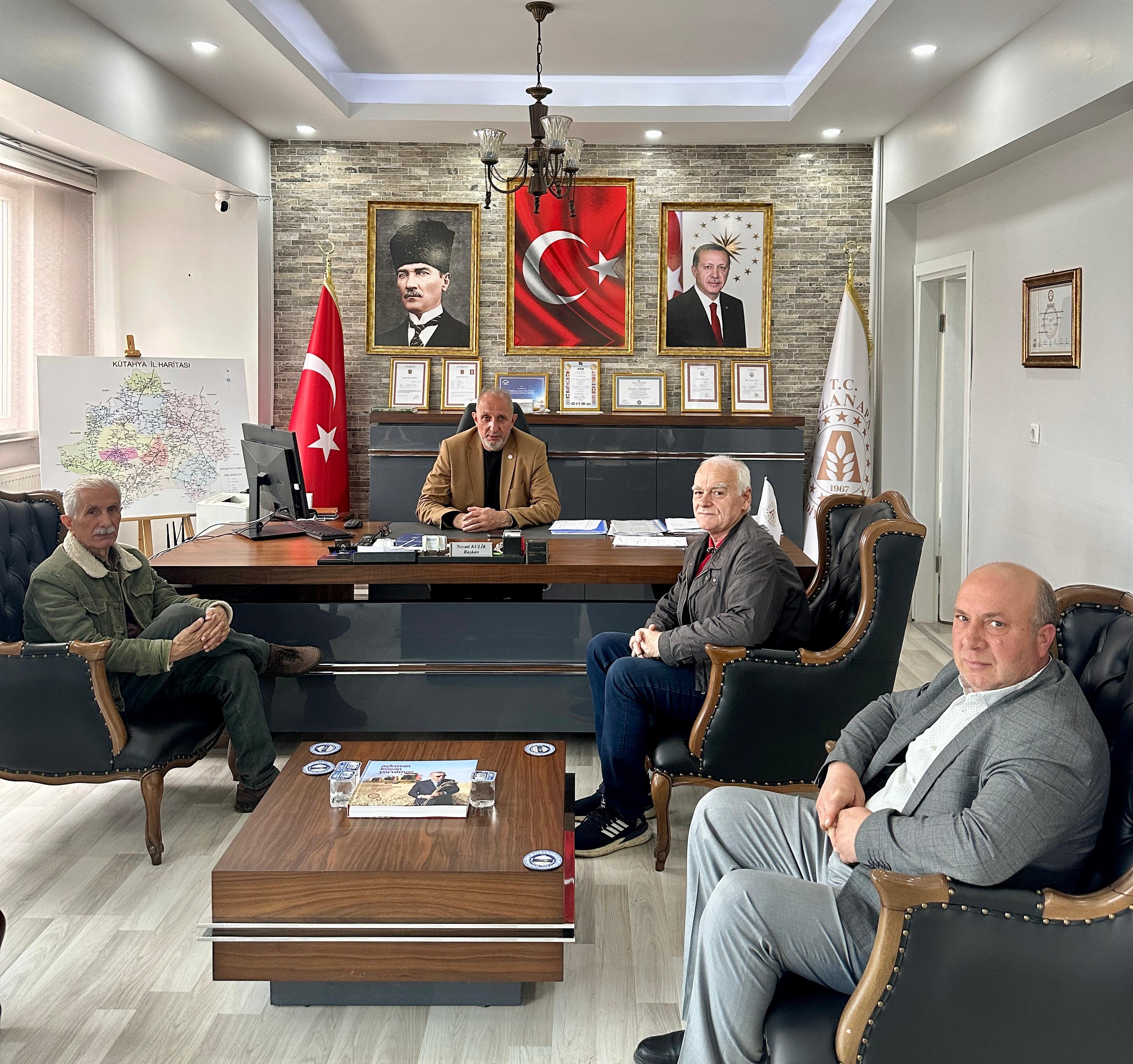 Başkan Makamında Ziyaretler