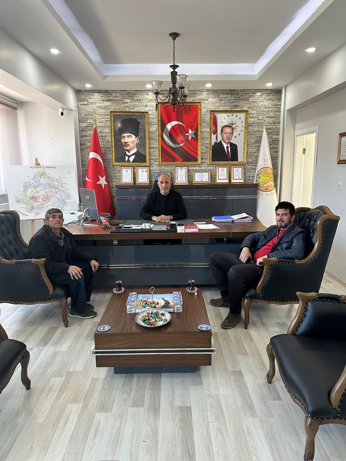 Başkan Makamında Ziyaretler