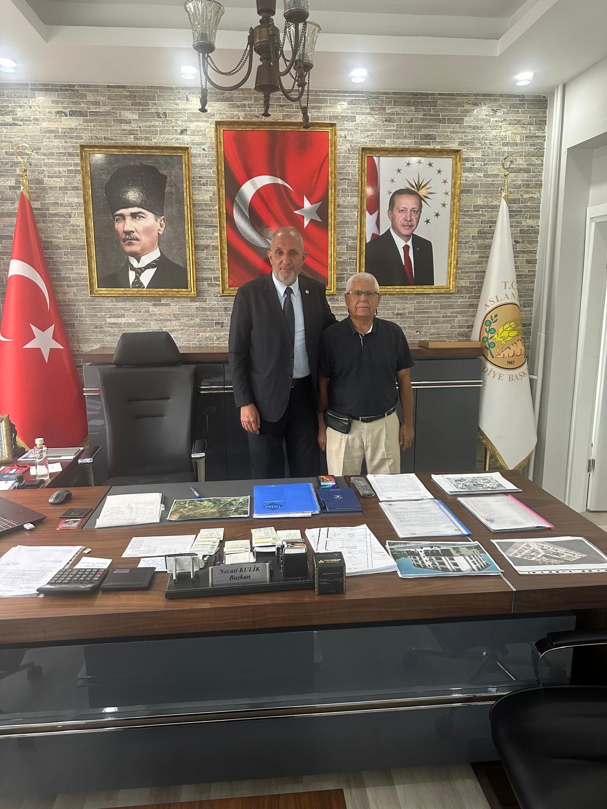 Başkan Makamında Ziyaretler