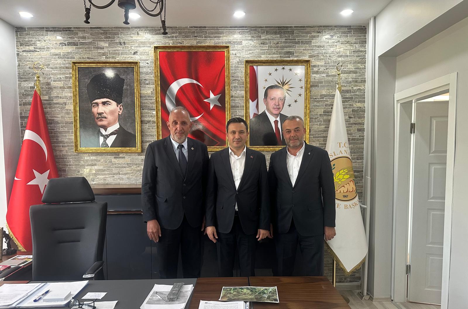 Başkan Makamında Ziyaretler