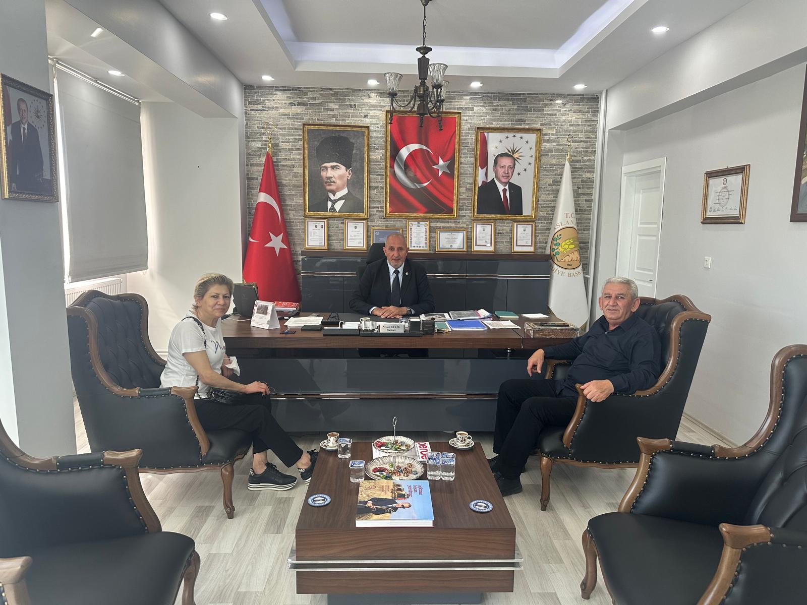 Başkan Makamında Ziyaretler