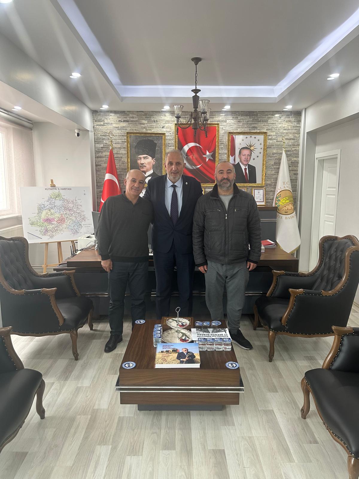 Başkan Makamında Ziyaretler