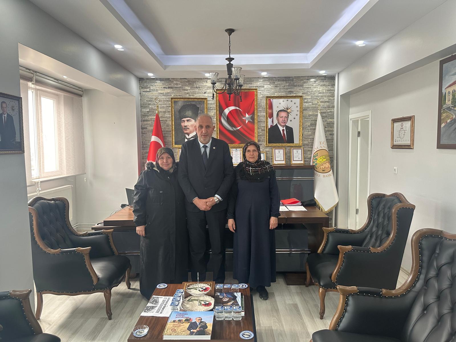 Başkan Makamında Ziyaretler