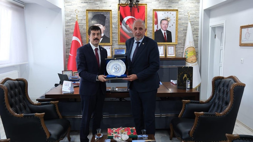 Başkan Makamında Ziyaretler